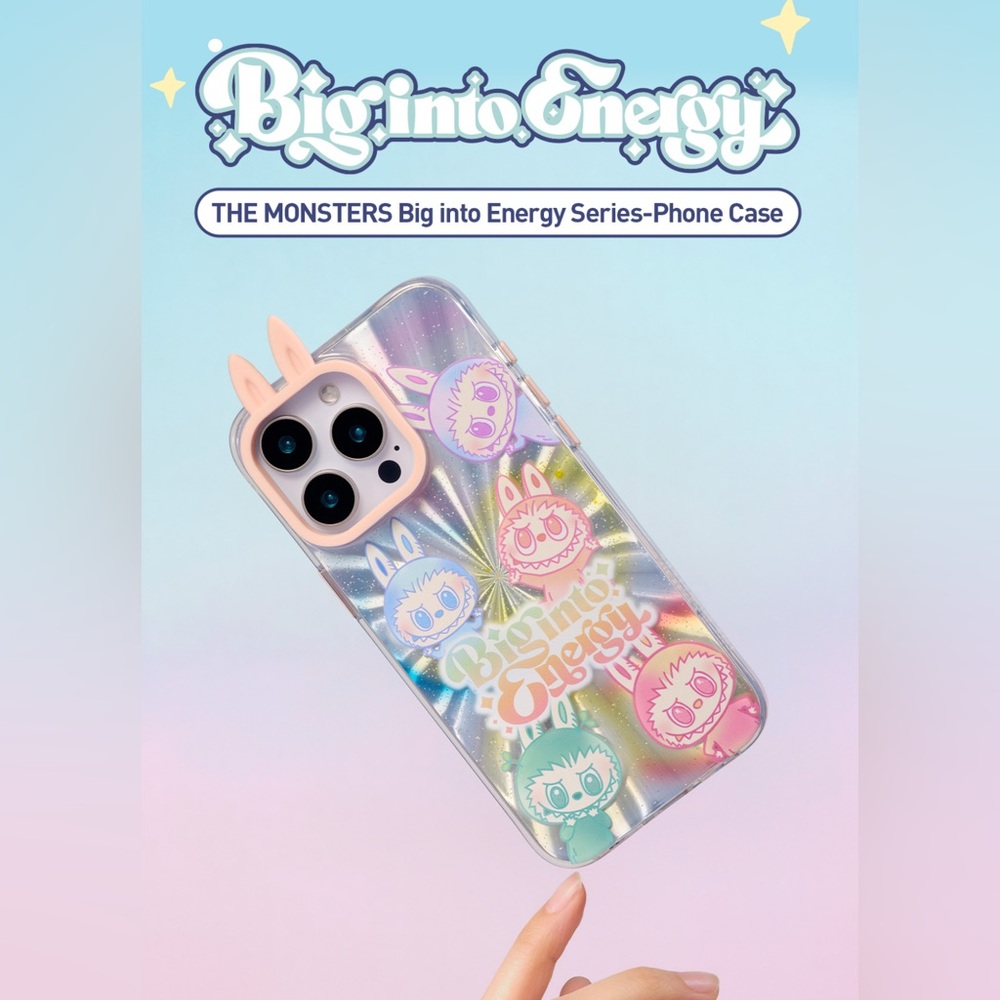 LABUBU (THE MONSTERS) Big into Energy Series - Phone Case - iPhone 16 Pro